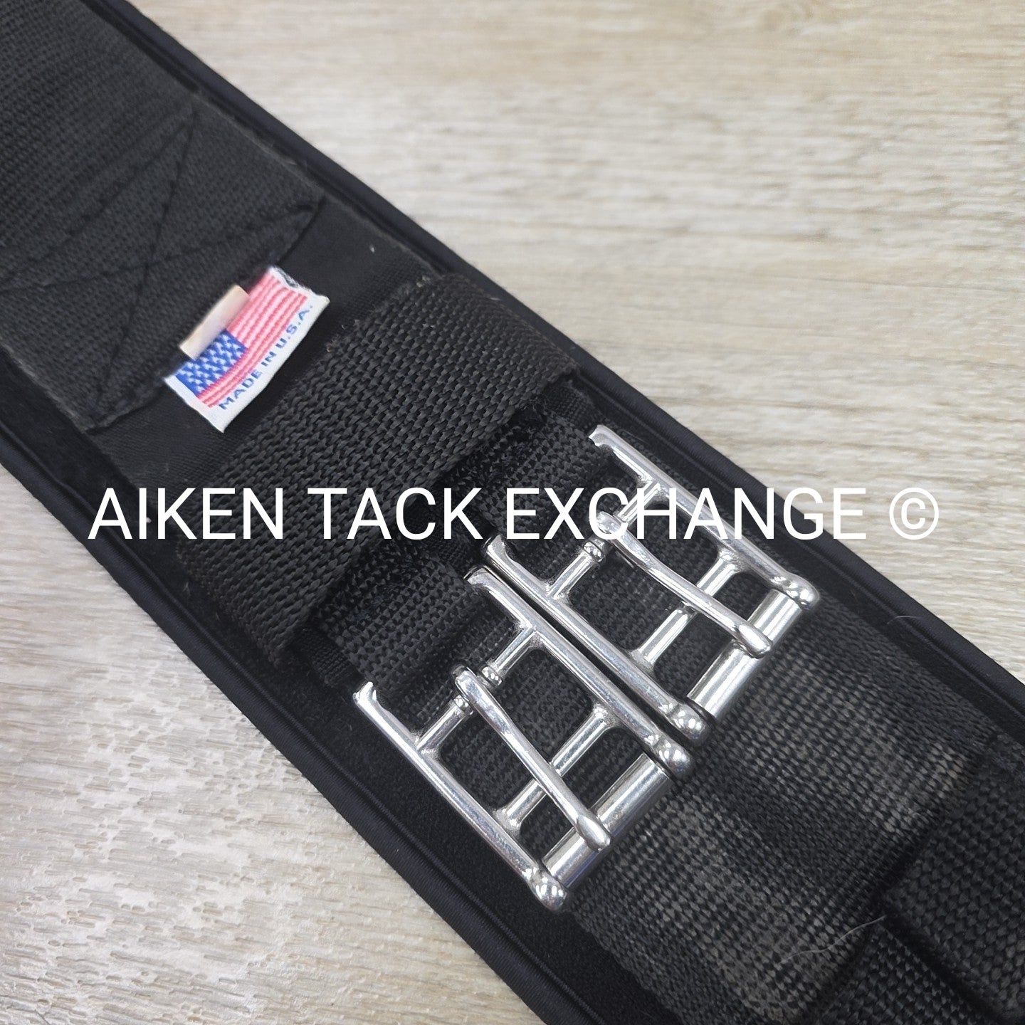 Professional's Choice Neoprene Lined Dressage Girth, Black, 22"