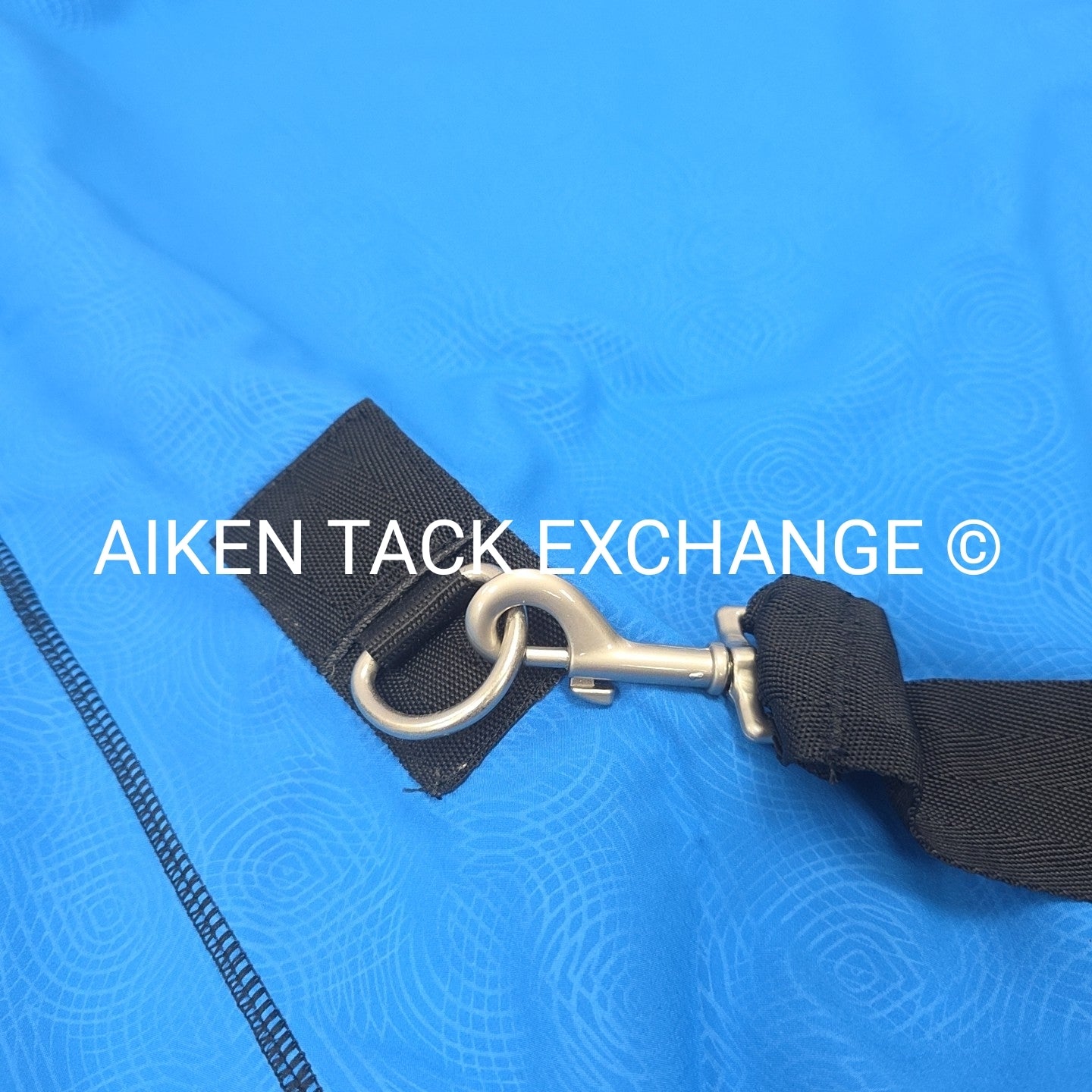 Fenwick Equestrian Softshell Therapeutic Bamboo Blanket, Blue, Size 86"