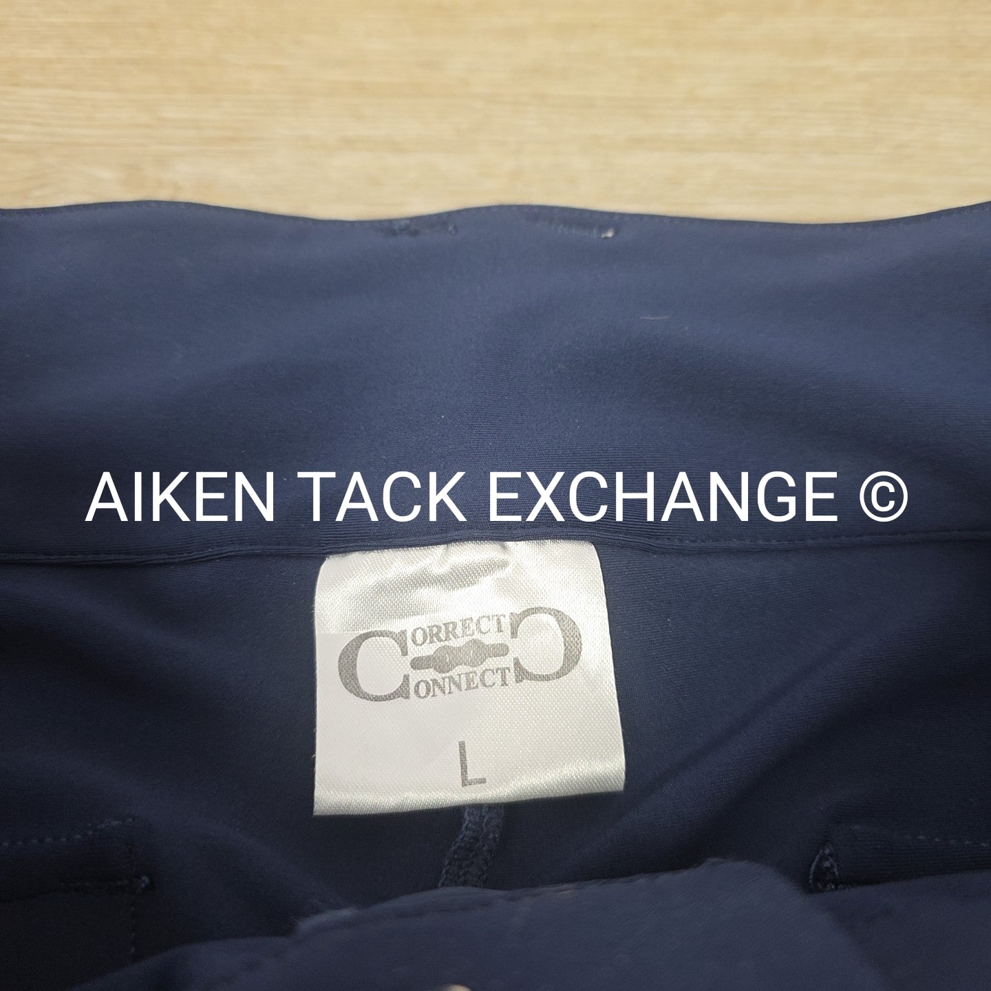 Correct Connect Just Right Silicone Grip Full Seat Breeches, Size Large