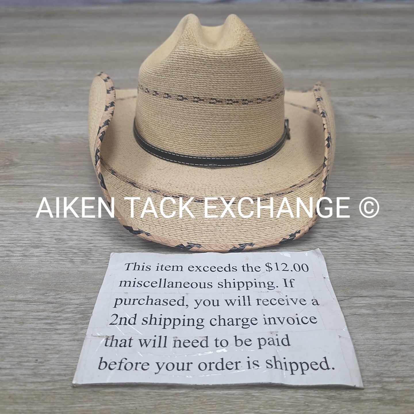 Blue Chair Bay A Kenny Chesney Brand Western Hat, Size 7 5/8