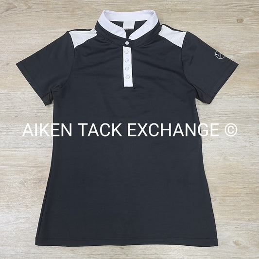 Free Ride Equestrian Devon Short Sleeve Show Shirt, Size Large