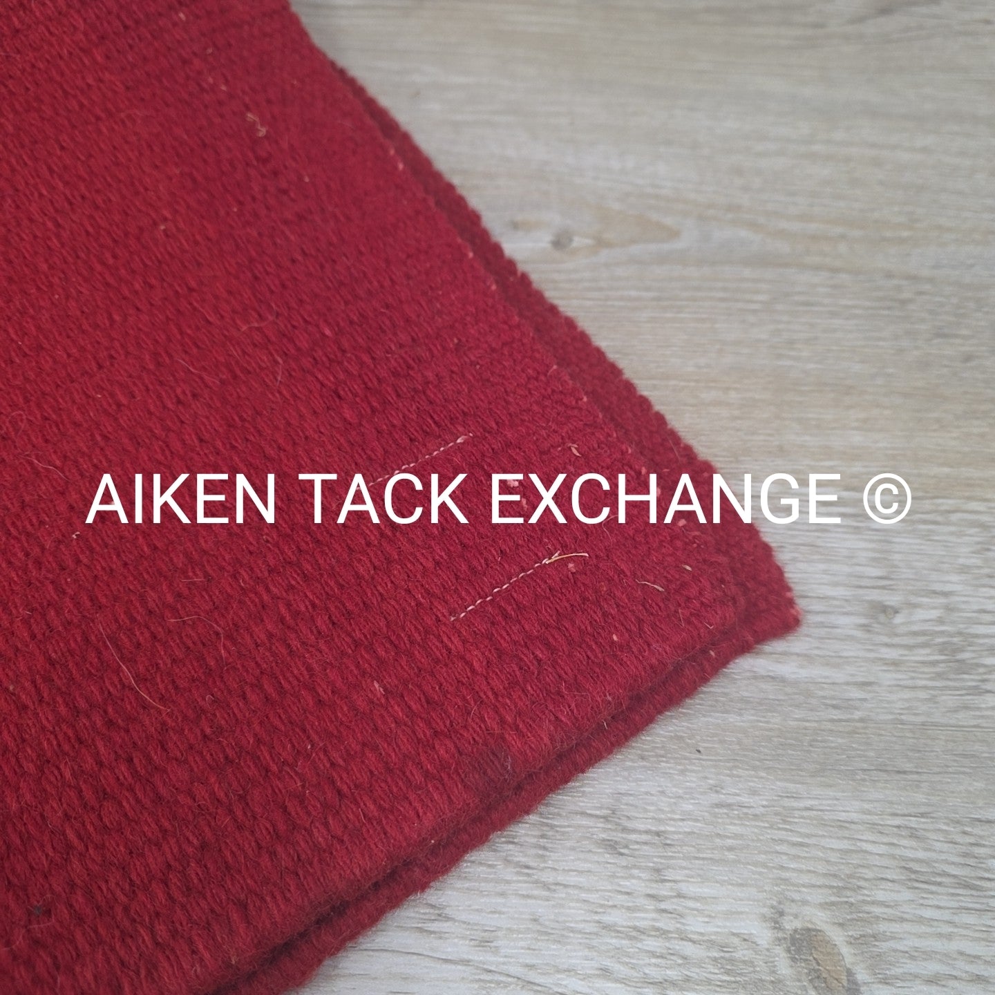 Tahoe Tack Heavy Duty Solid New Zealand Wool Saddle Blanket, 36" x 34"