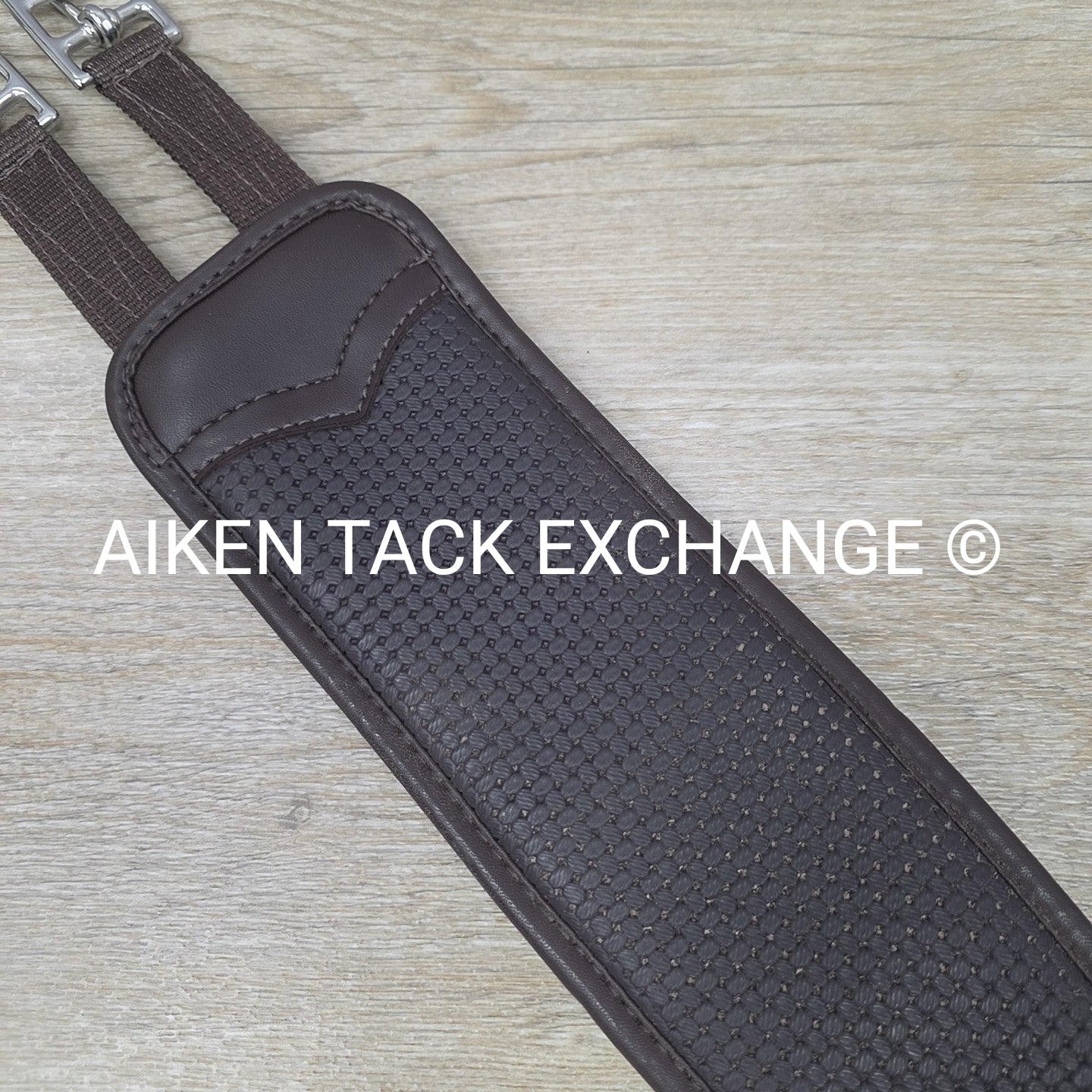 Wintec Chafeless Elastic English Girth, Brown, 52"