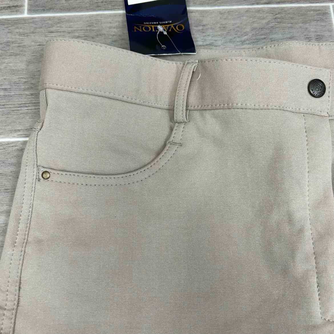 Ovation Euro Melange Knee Patch Breeches, Brand New, Size 36 R