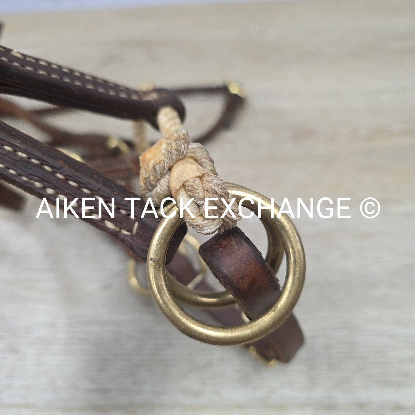 Warren Davis Bitless Bridle with Matching Split Reins