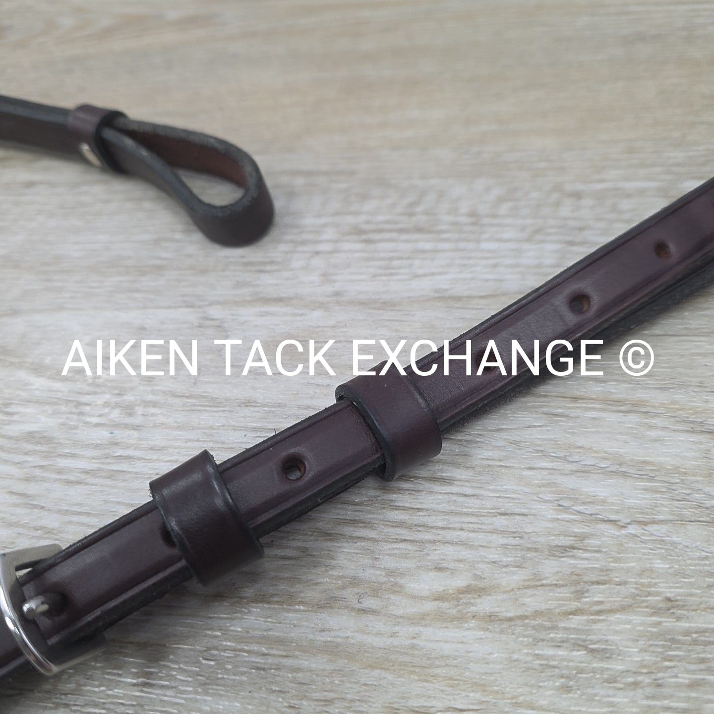 Tory Leather Vienna Side Reins, Brown