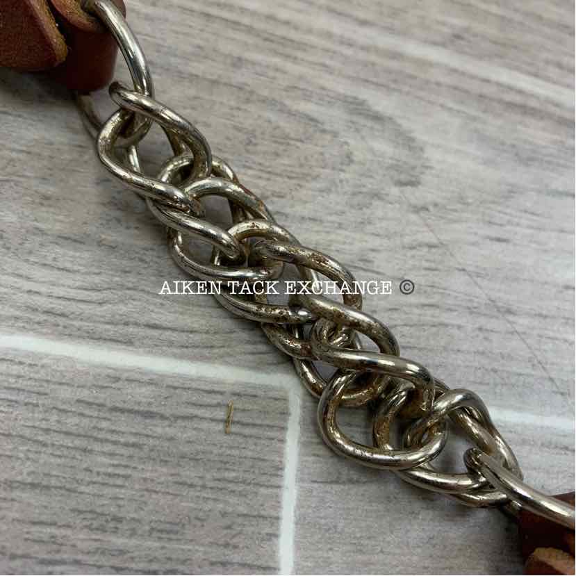 Leather Curb Chain