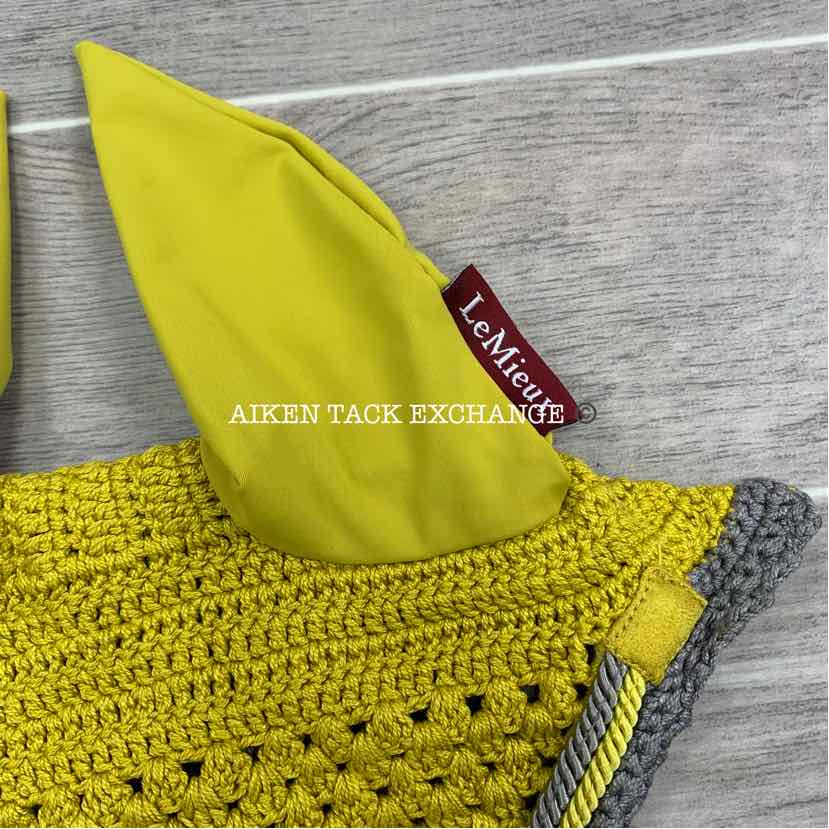 LeMieux Loire Dressage Pad and Ear Bonnet Set - Dijon