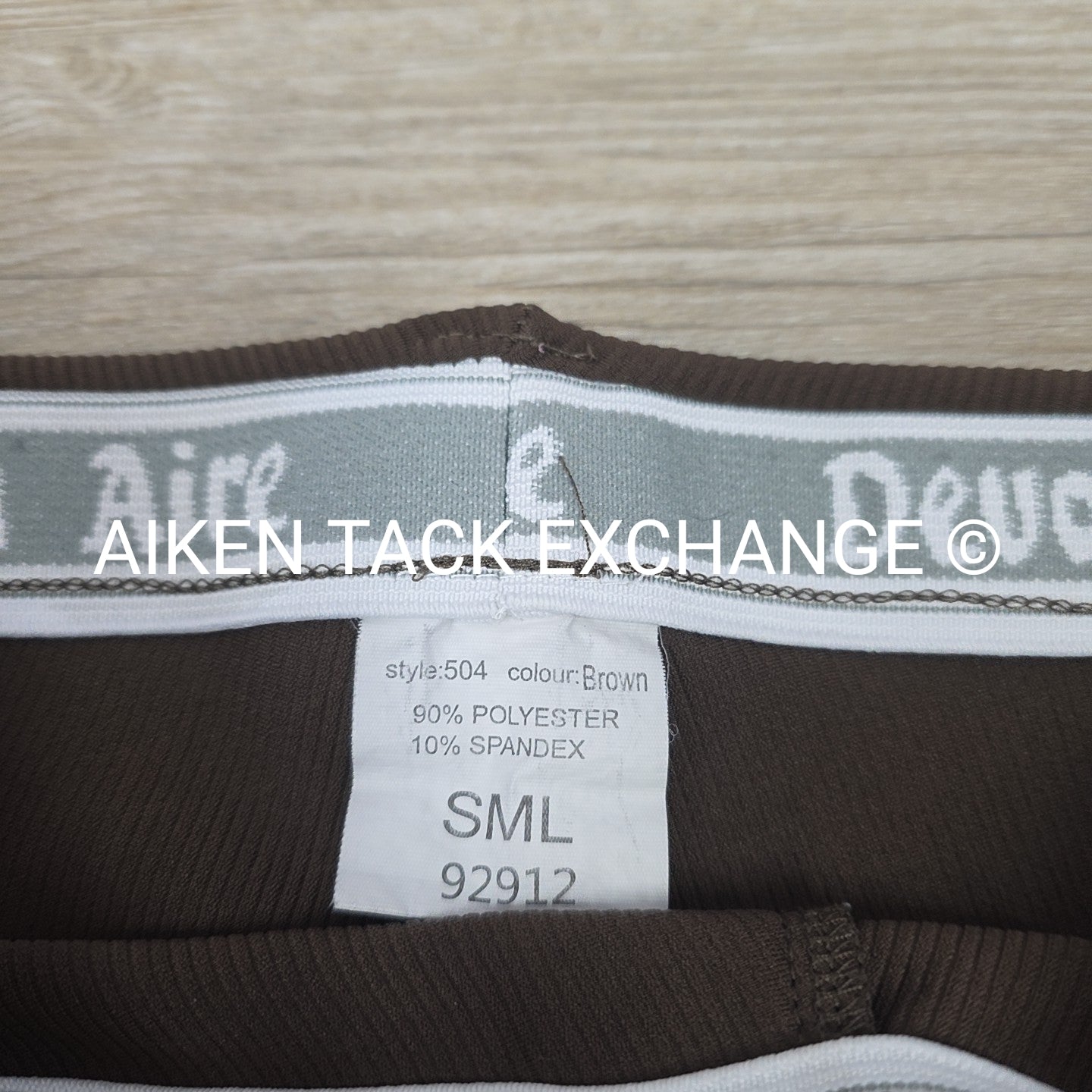 Devon-Aire Knee Patch Tights, Size Small