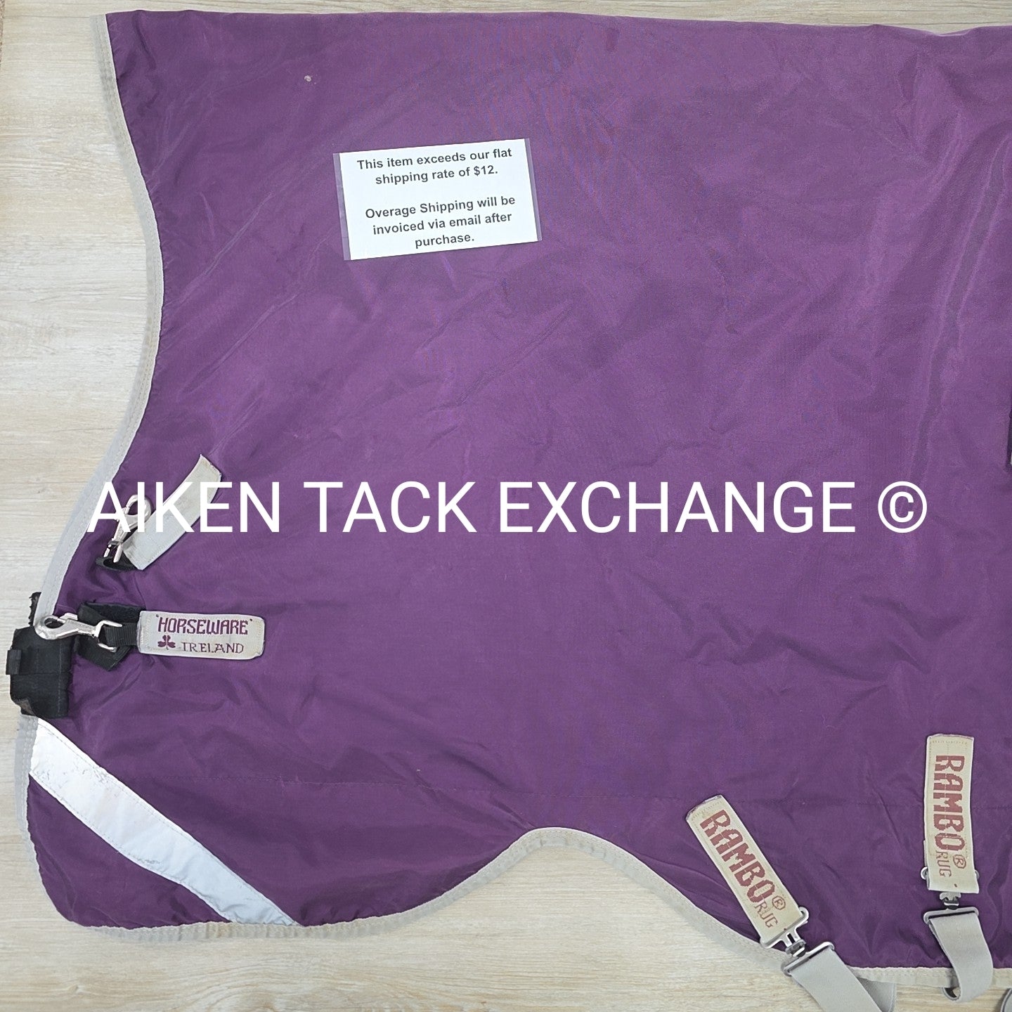 Horseware Rambo WUG 0 G Turnout Sheet, 78"