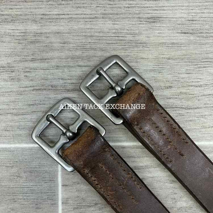 English Stirrup Leathers, Brown, 58"