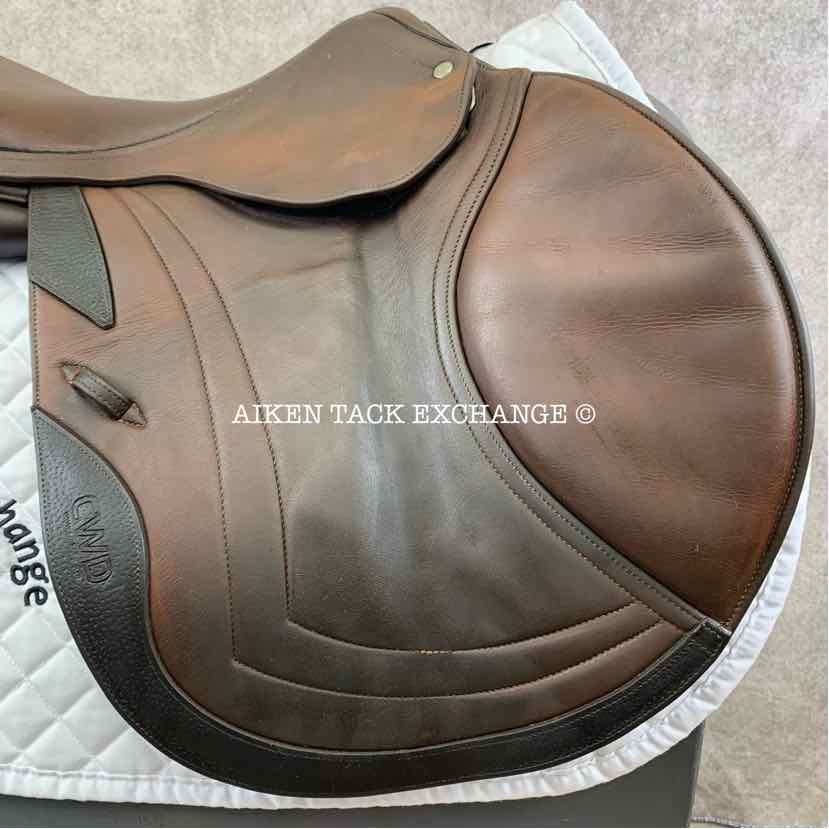 **SOLD** 2010 CWD SE02 Close Contact Jump Saddle, 18.5" Seat, 4C Flap, Medium Tree, Foam Panels, Buffalo Leather