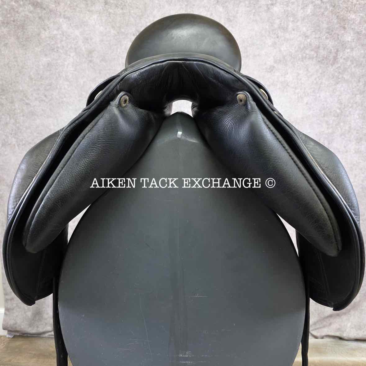 2012 DK Saddlery Liberty Monoflap All Purpose Jump Saddle, 17.5" Seat, Medium Wide Tree, Wool Flocked Panels
