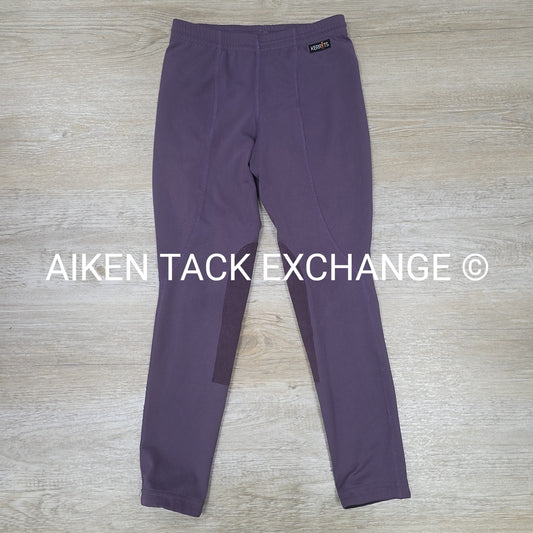 Kerrits Knee Patch Pull On Riding Tights, Youth XLarge