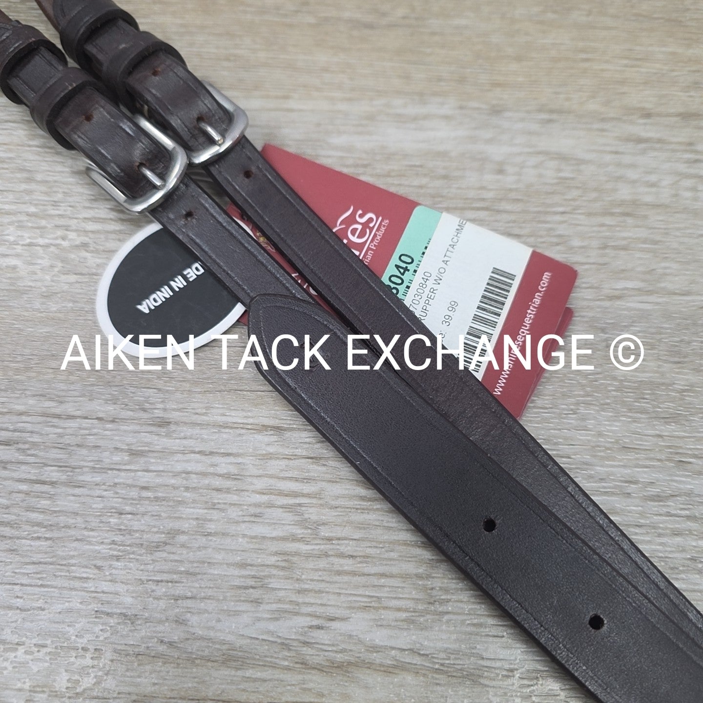 Shires Crupper, Brown, Oversize