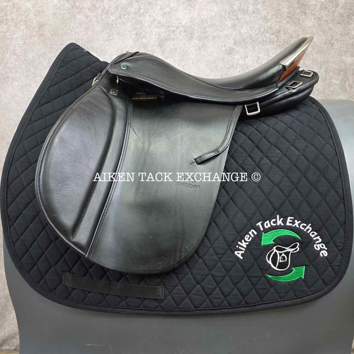 Stubben VSD Scout Endurance Saddle, 18" Seat, 32cm Tree - Wide, Wool Flocked Panels