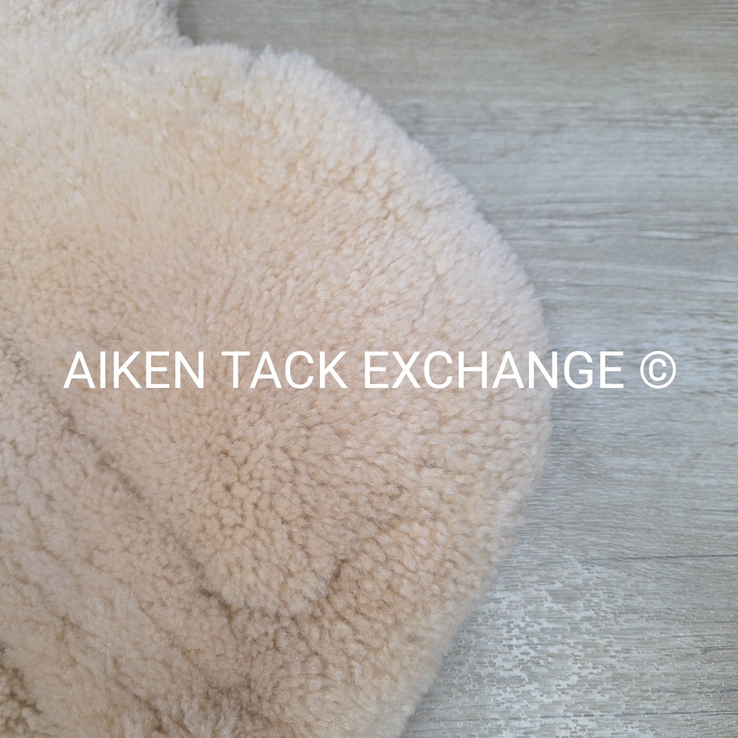 Fleeceworks FXK Rolled Edge Sheepskin Half Pad, Size Large