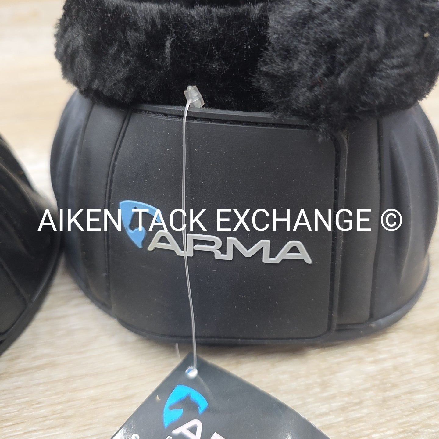 Shires Arma Over Reach Bell Boots w/ Fleece Trim, Size Full