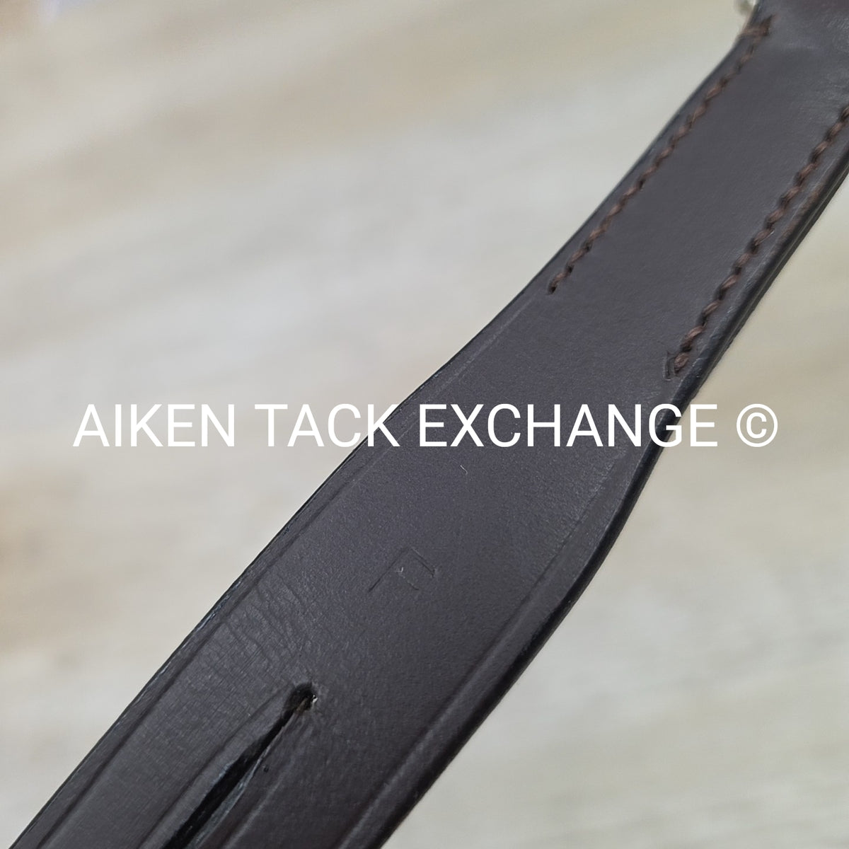 Adjustable Running Martingale Attachment, Brown, Size Full