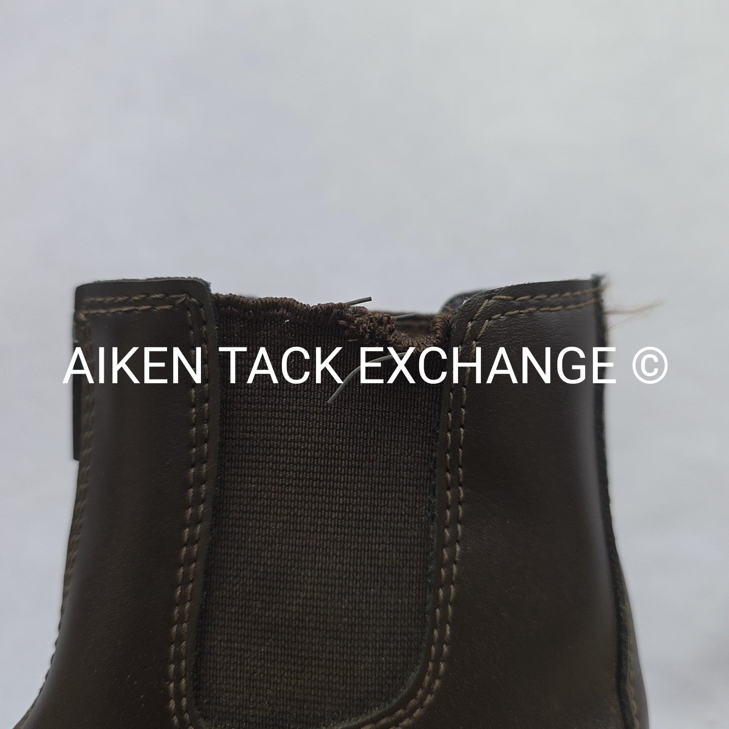 TuffRider Zip Up Paddock Boots, Brown, Size 3