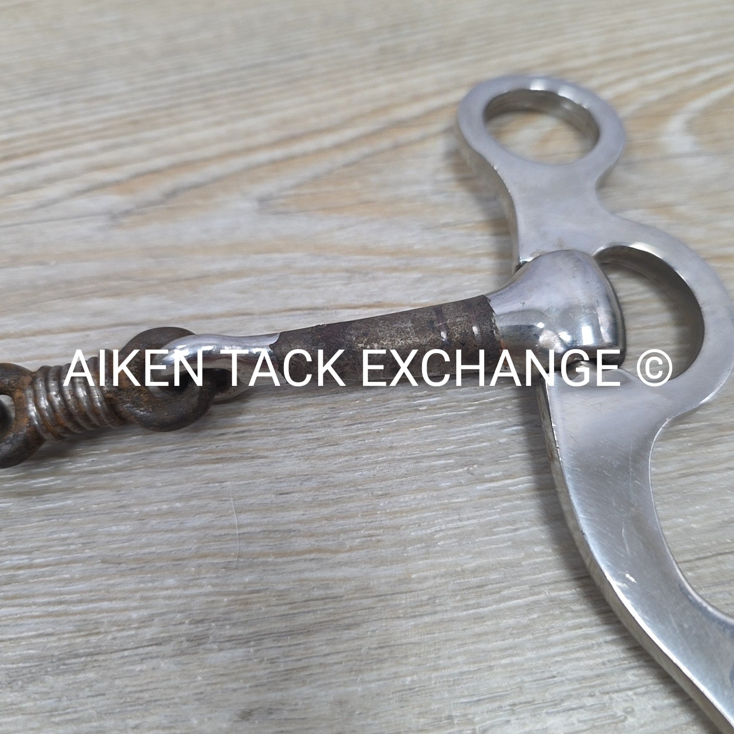 Double Joint Wrapped Dog Bone Sweet Iron Bit 5"