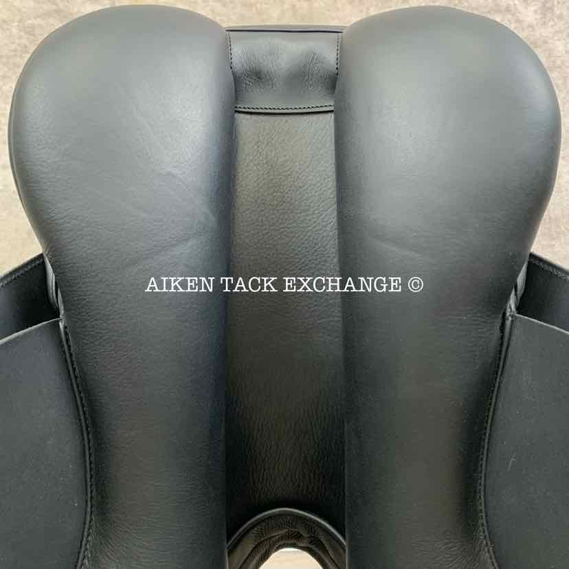 **SOLD** 2024 Collegiate Esteem Dressage Saddle, 17.5" Seat, Adjustable Tree - Changeable Gullet, Wool Flocked Panels