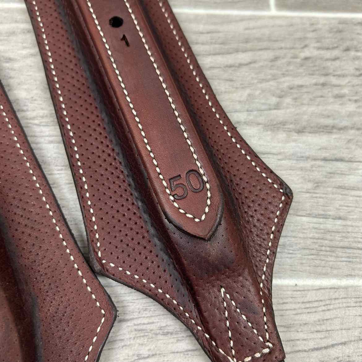 Nunn Finer Wide Stability Stirrup Leathers, Brown, 50"