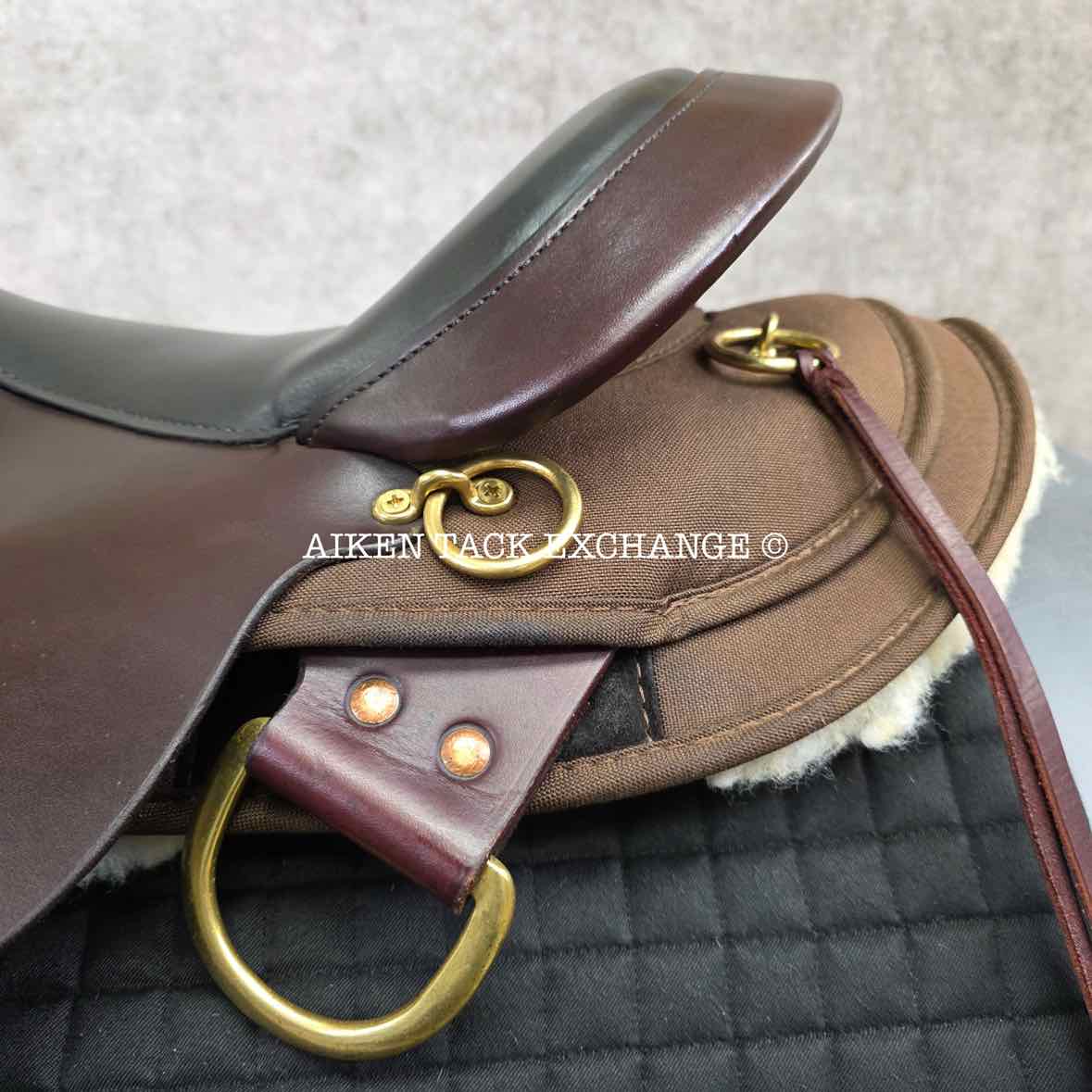 2019 High Horse by Circle Y 6916 Highbank Endurance Saddle, 16" Seat, Wide Tree - Full QH Bars