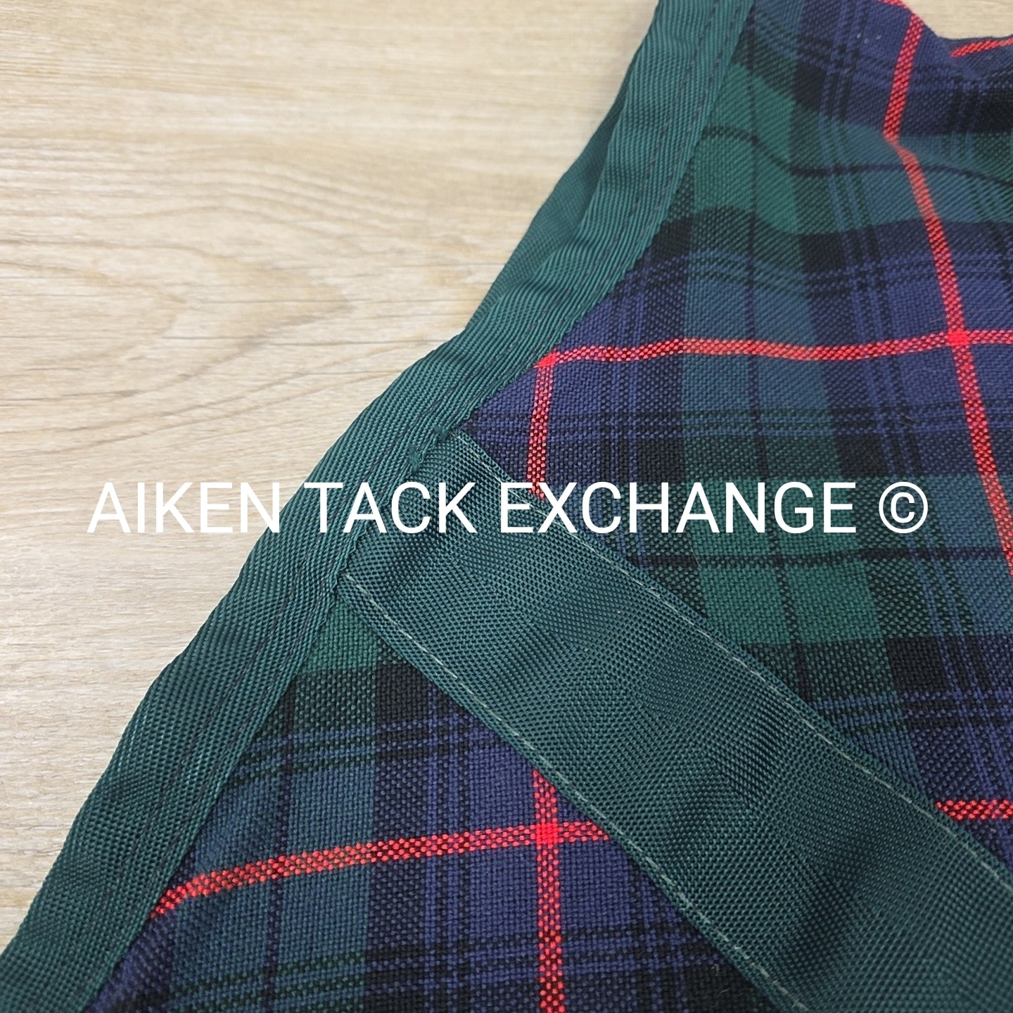 5/A Baker Original Tartan Plaid Stable Sheet, Size 72"