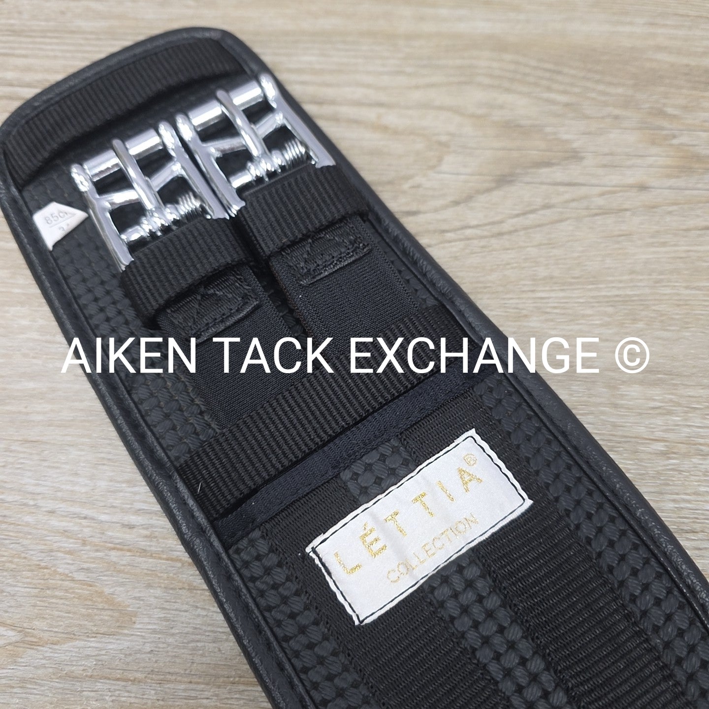 Lettia Clik Dressage Girth, Black, 34"