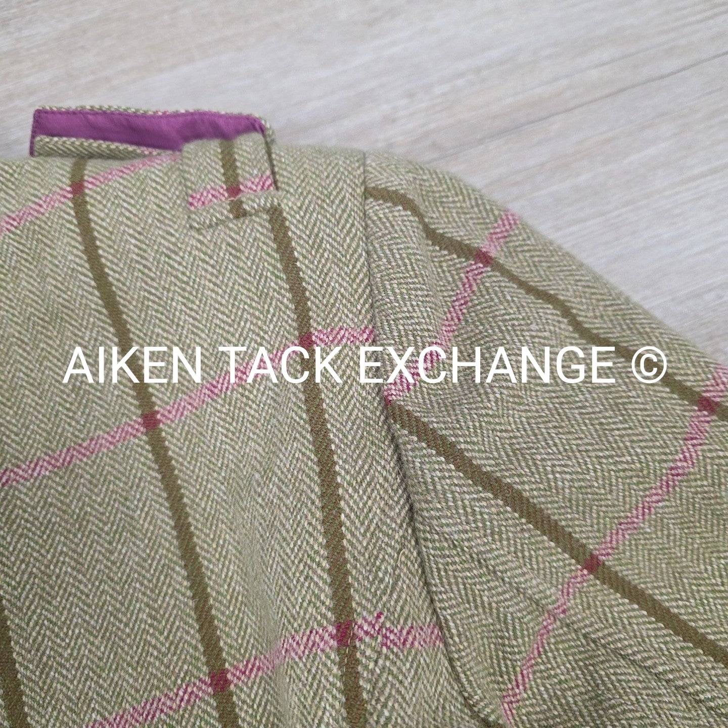 Oxford Blue Tweed Coat, Women's 18