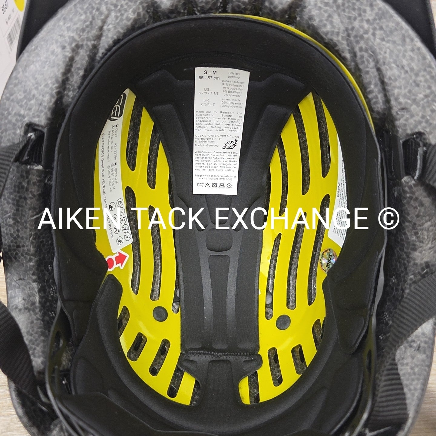 UVEX Exxential MIPS Riding Helmet, Size 55-57 cm (MFG Date 09/21)