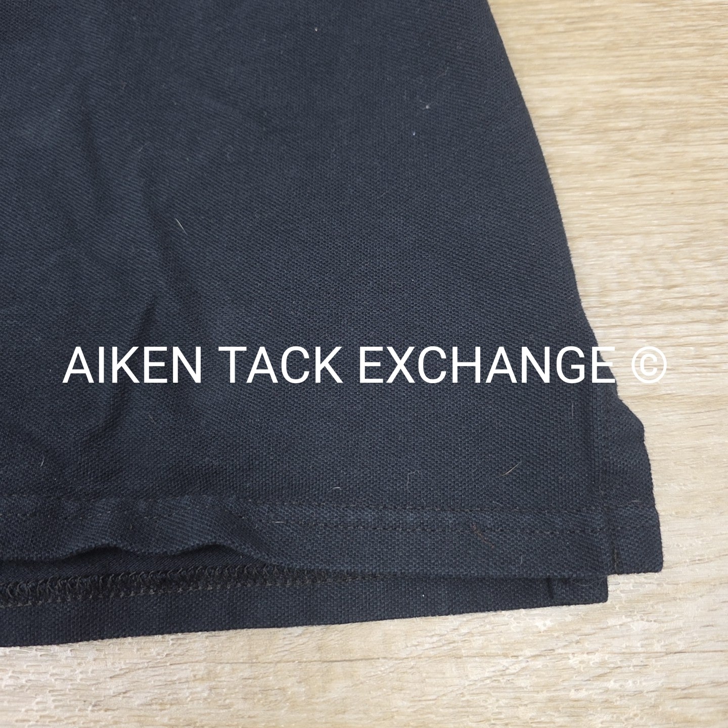 Short Sleeve Collared Polo Shirt with ATE Logo, Women's Size Medium