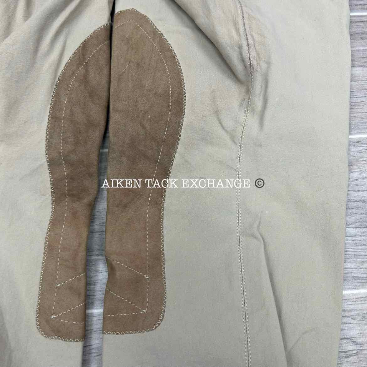 Tailored Sportsman Trophy Hunter Knee Patch Breeches, Size 34