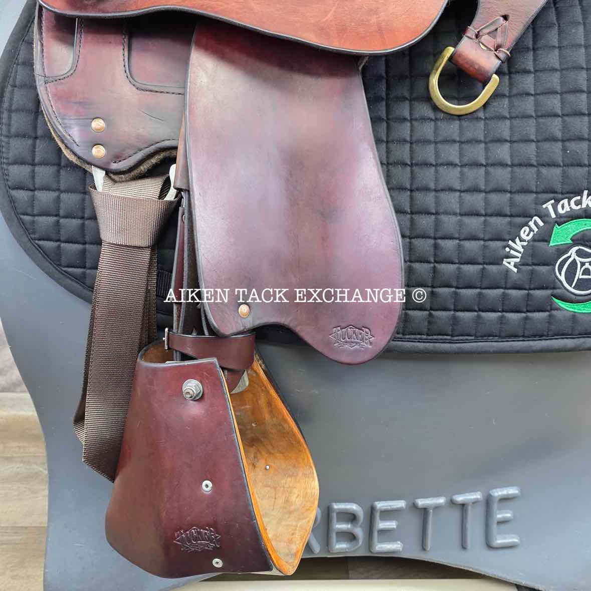 2013 Tucker 159 Endurance Trail Saddle, 16.5" Seat, Medium Tree - Semi QH Bars