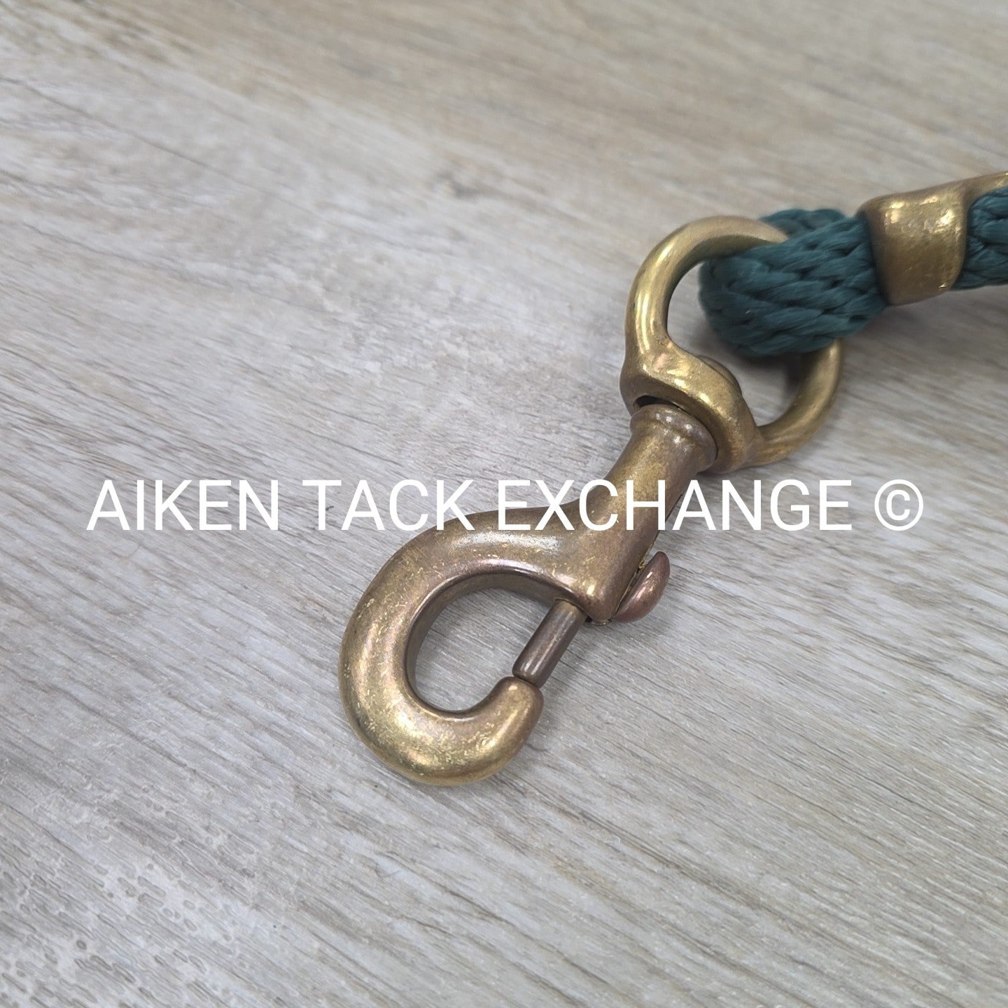 Nylon Lead Rope with Brass Snap