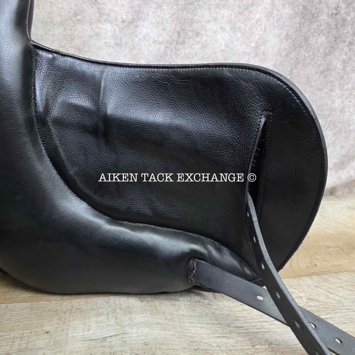 2024 Envy Motion Dressage Saddle, 17" Seat, Adjustable Tree, Wool Flocked Panels