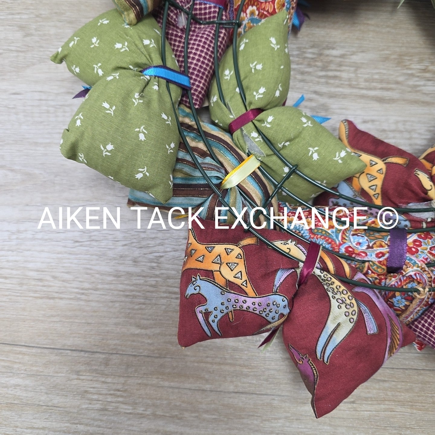 Equestrian Wreath Decor