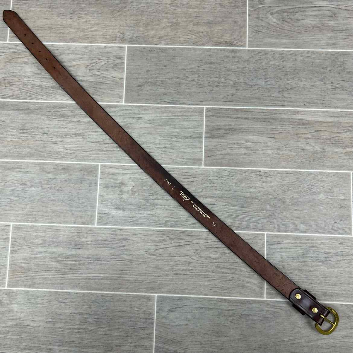 Tory Leather Belt, 30