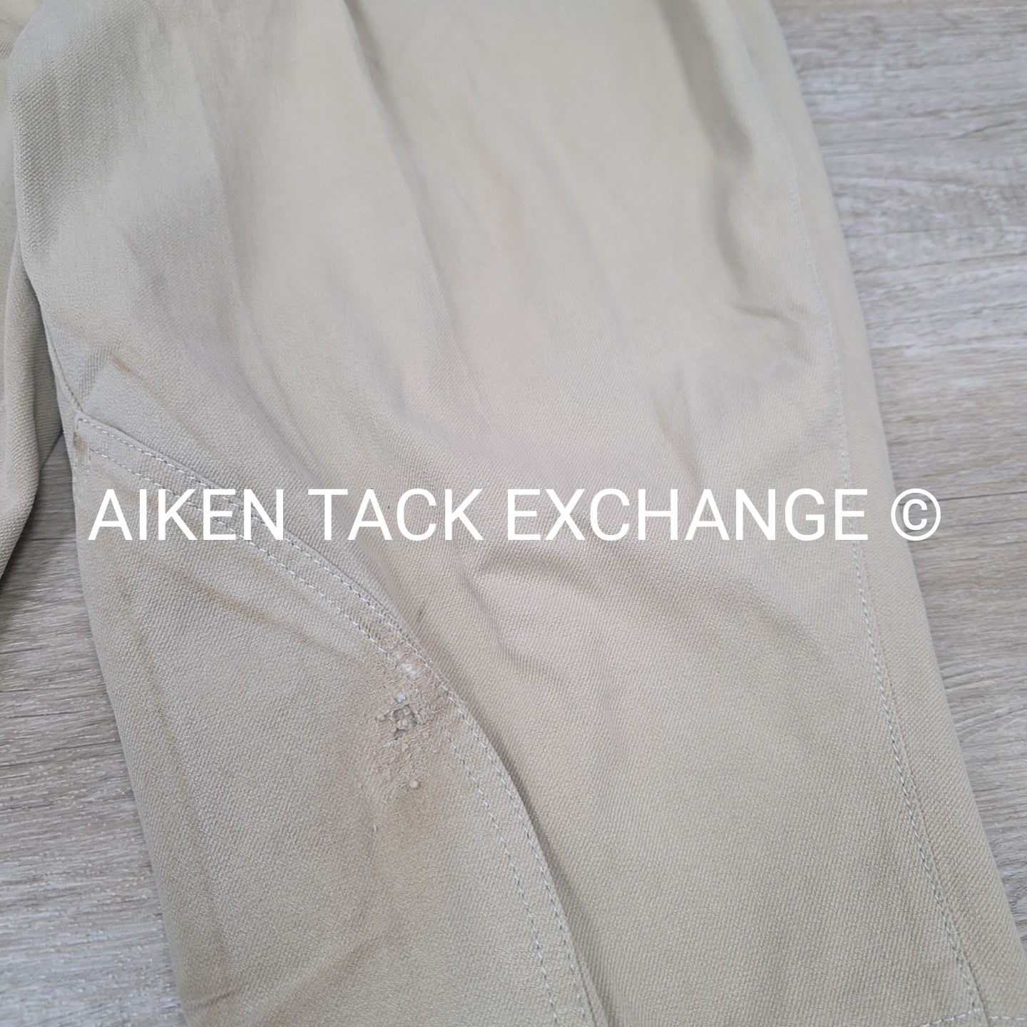 Tally Ho Side Zip Knee Patch Breeches, Men's 42 Long