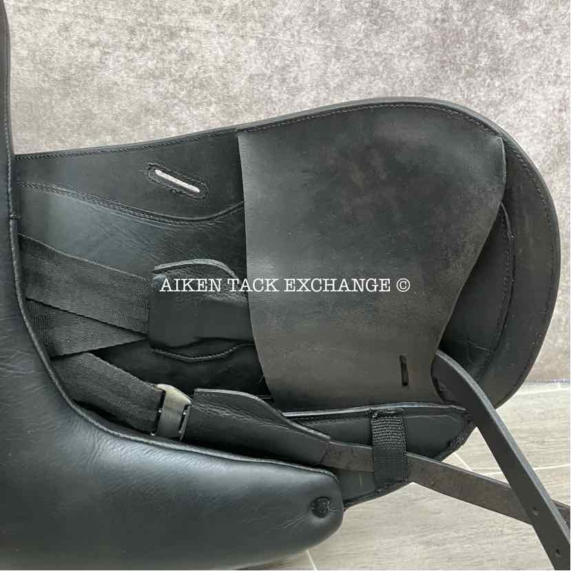 2020 MaxFlex Melina Pro Monoflap Dressage Saddle, 18" Seat, Flex Tree - MW/W, Wool Flocked Panels