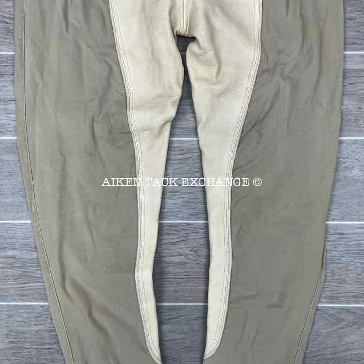 BARGAIN BUNDLE: 2 Pair Tropical Rider Deerskin Full Seat Breeches, Size 30