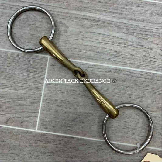 Herm Sprenger Aurigan Single Joint Loose Ring Bit 5.75"