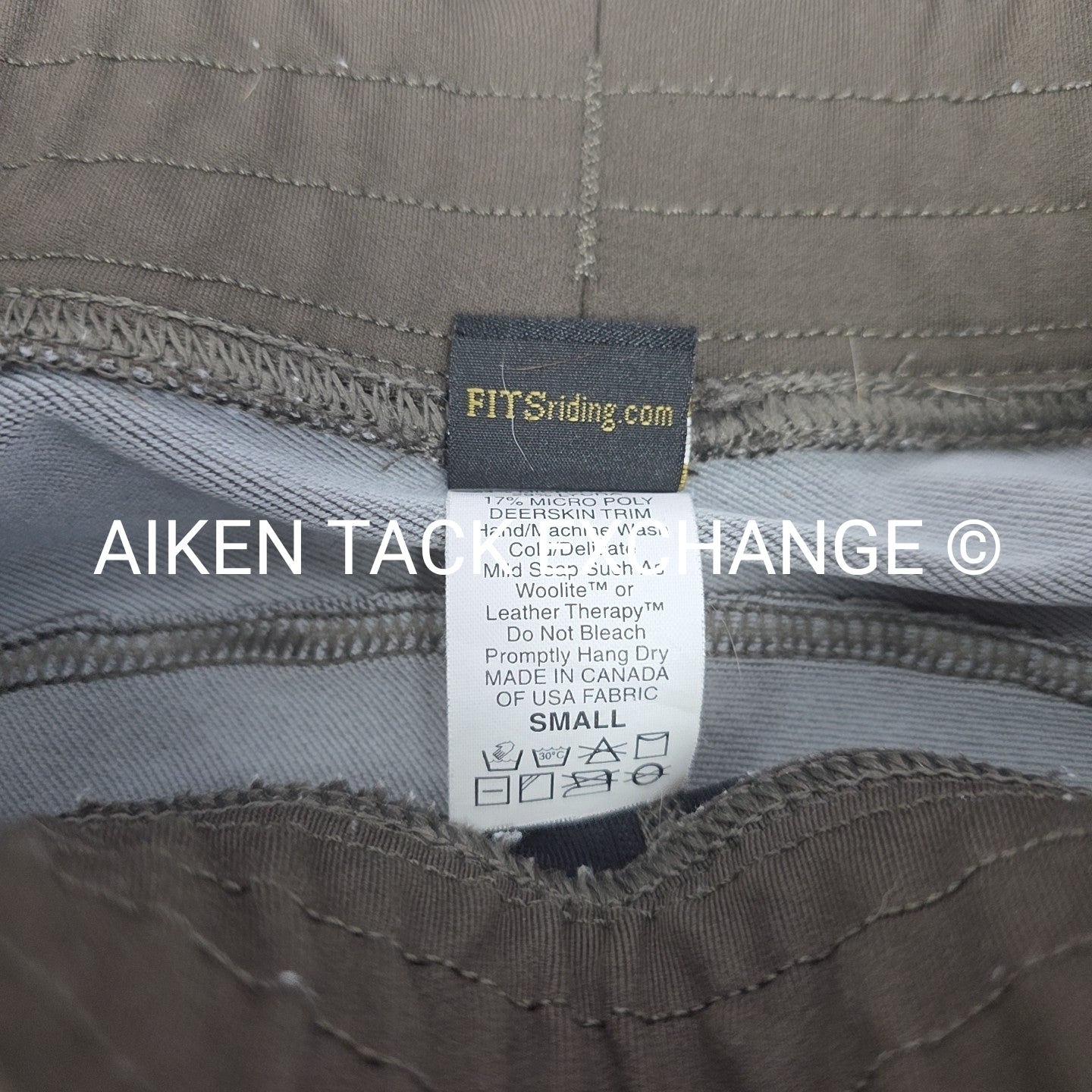 FITS PerforMAX Full Seat Leather Breeches, Women's Small