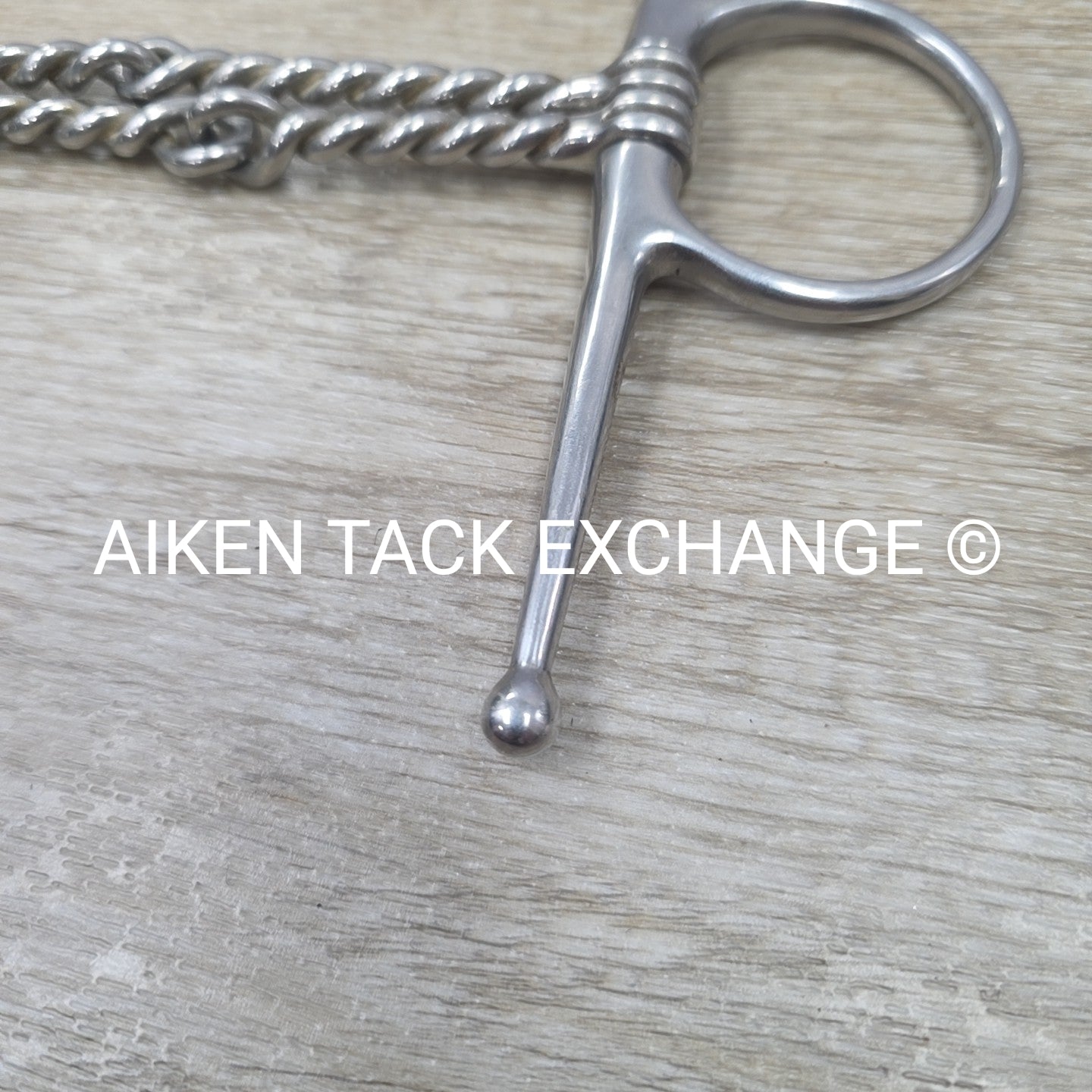 Full Cheek Double Twisted Wire Bit 5.25"