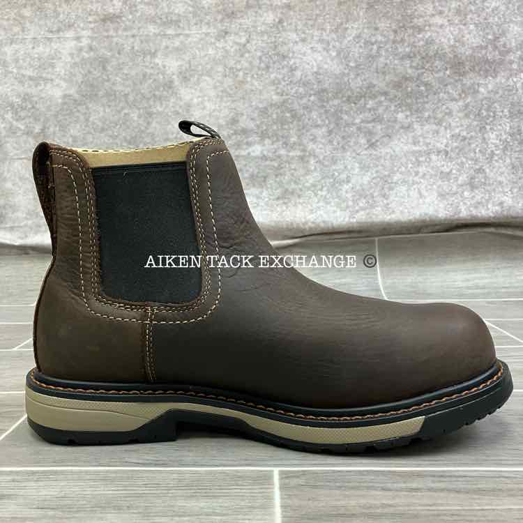 Ariat Riveter Chelsea Waterproof Composite Toe Work Boots, Women's 9.5 Wide