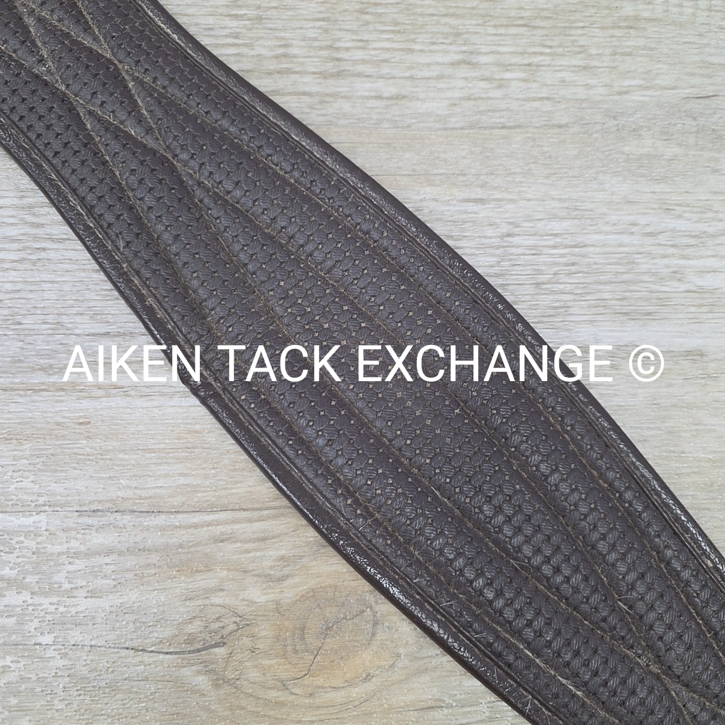 Chafeless Girth with Double Elastic, Brown, 44" (Has Nameplate)