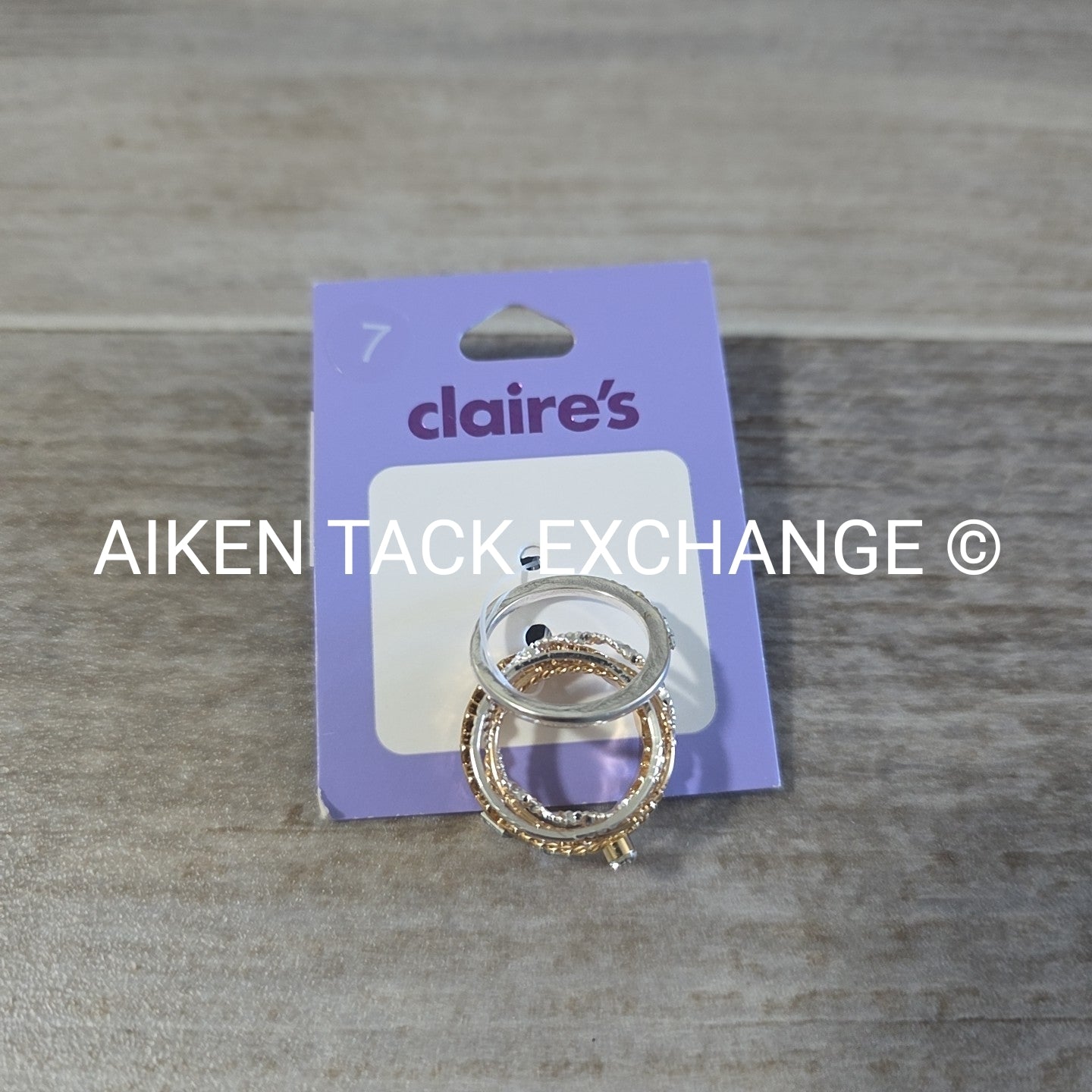 Claire's Stackable Rings - Size 7