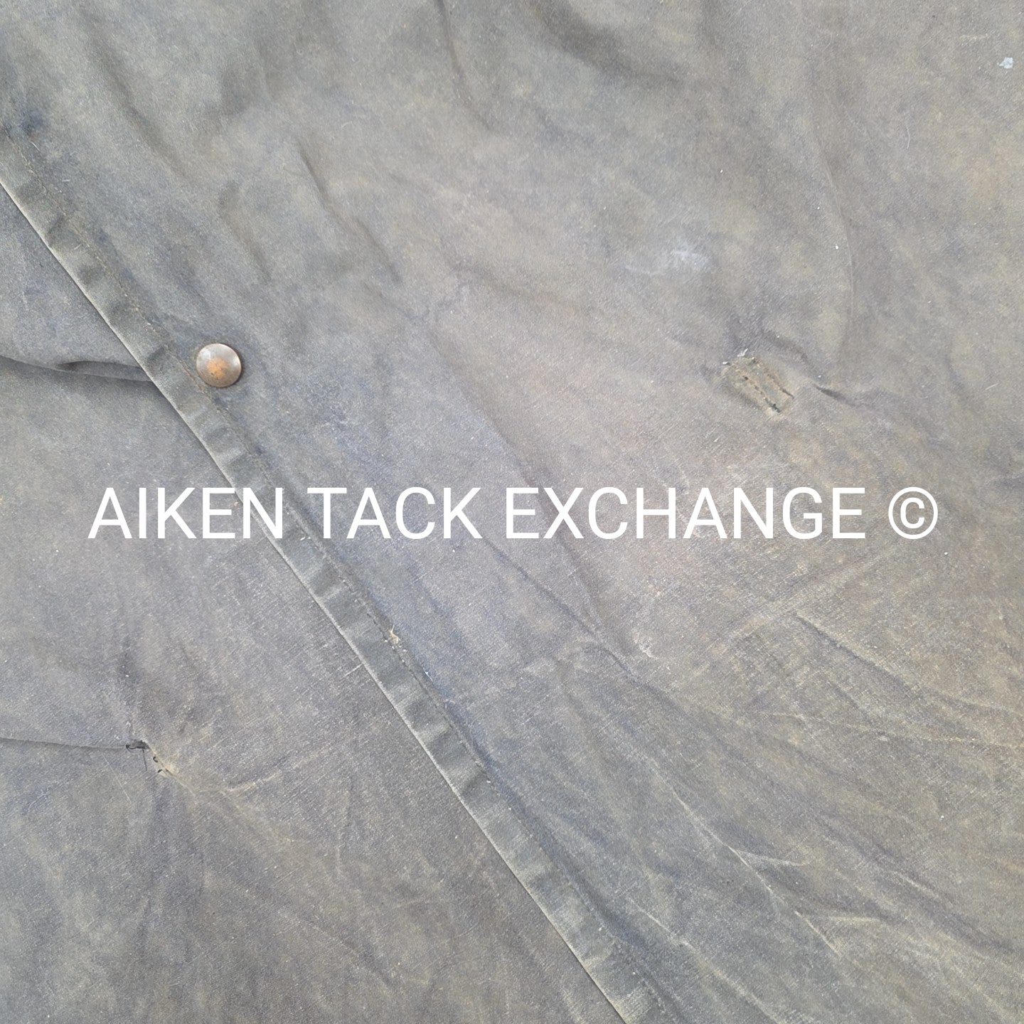 Koolah Waxed Trenchcoat, Size XLarge