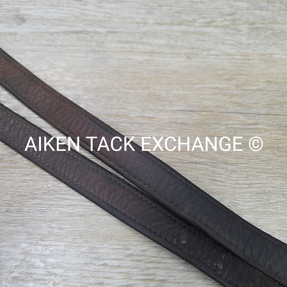 M. Toulouse Lined Stirrup Leathers, Brown, 54"